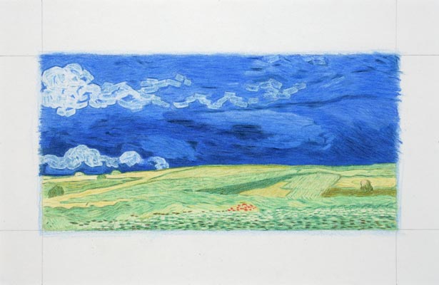 Wheatfield Under Thunderclouds by Ethan Perez